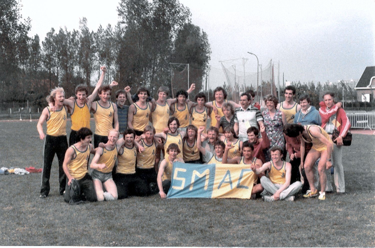 équipe du smac championne en 1982